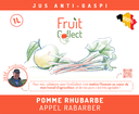 Pack Jus de Pomme - Rhubarbe - 12 x 1L